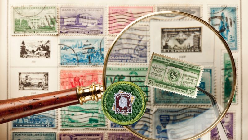 Stamp Collecting Merit Badge